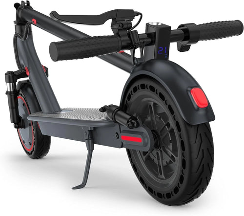 Folding Electric Scooter with Dual Suspension Braking System 10" Wheels 500 Watts